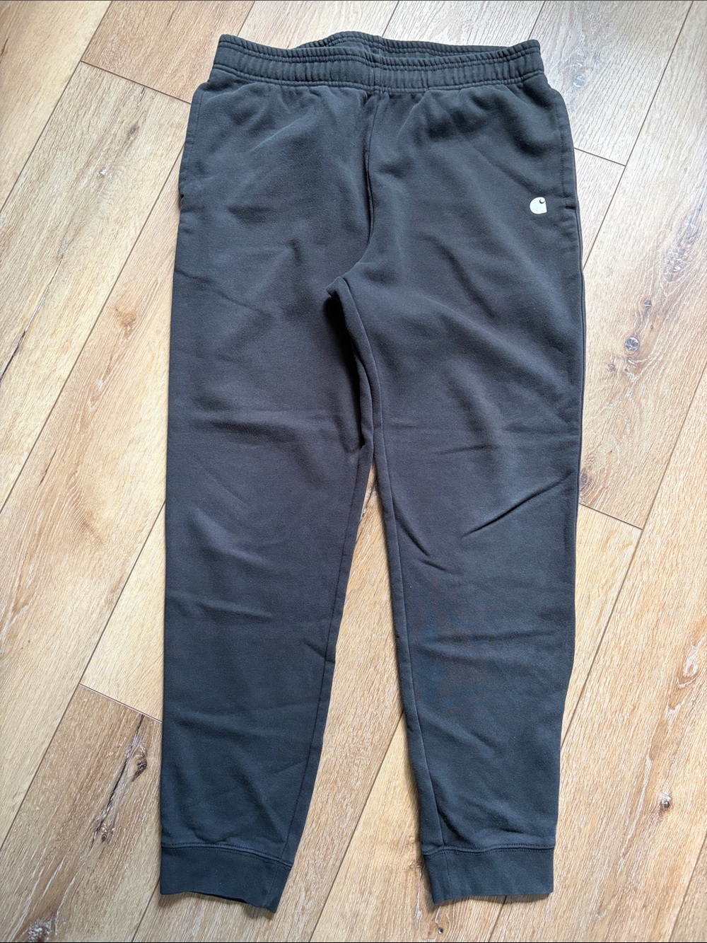 Carhartt Loose Fit Tapered Sweatpants Size M Black